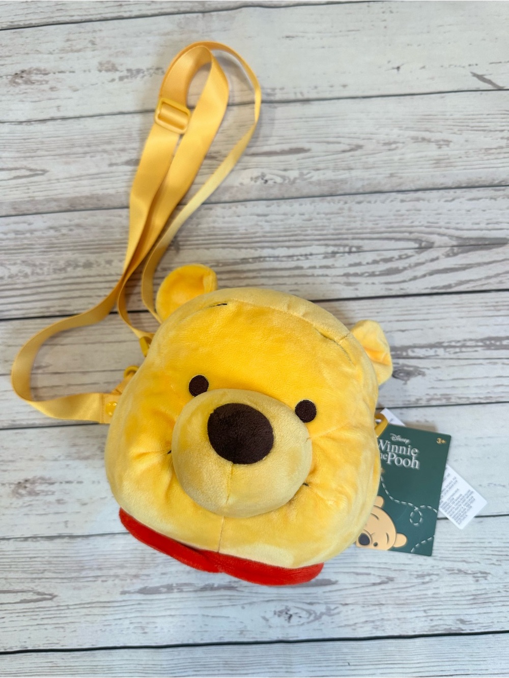 Disney Parks Winnie the Pooh Plush Crossbody Bag